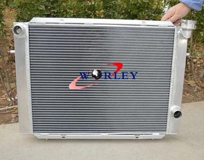 3 Row Aluminum Radiator + Fan for Holden Commodore VB VC VH VK V6 (1979-1985)