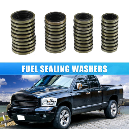 Set for Dodge Fuel Sealing Washers 12V 24V 5.9L 6.7L