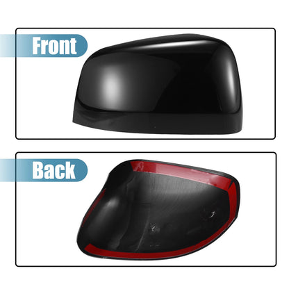 Gloss Black Top Half Mirror Cover for Jeep Grand Cherokee (2011 - 2019)