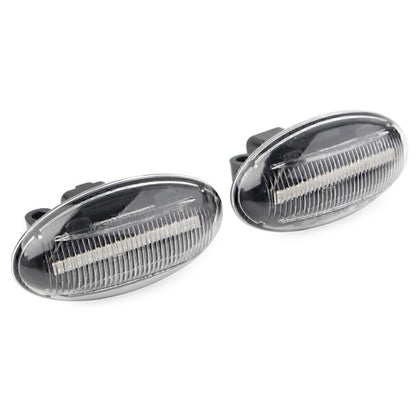 LED Dynamic Signal Side Marker Lights for Peugeot 307 206 607 407 107 & Citroen