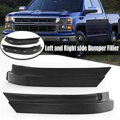 2 x Front Bumper Body Filler Panels for Chevrolet Silverado 1500 (2016-2018)