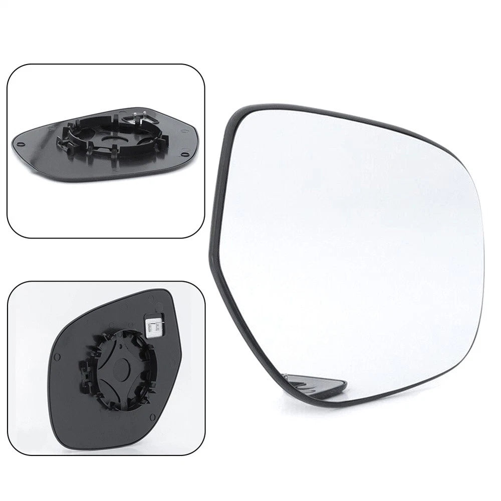 Heated Right Side Mirror Glass w/ Base Plate for Mitsubishi Outlander (2014-2020)
