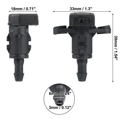 Front Windshield Washer Nozzles for Kia Forte (2014-2018)