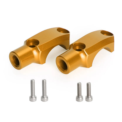2 x Clamp Block Mounting Brake Master Cylinder for Kawasaki