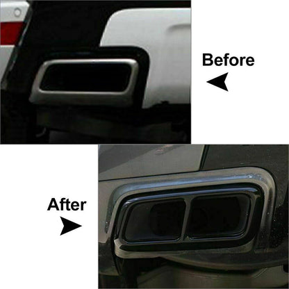 Muffler Pipe Cover Trim Silver for Land Rover Range Rover Sport (2018-2019)
