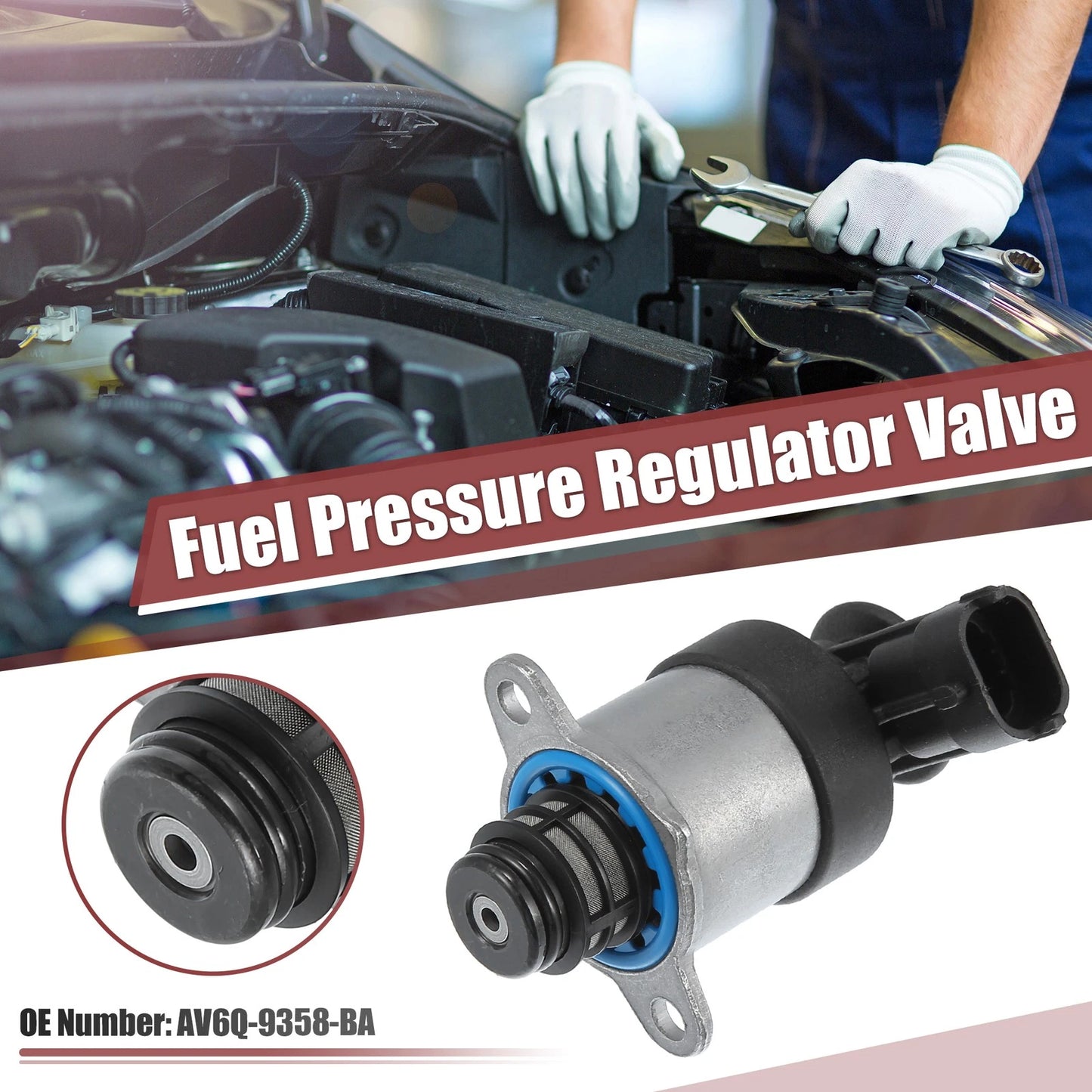 Fuel Pressure Regulator Valve for Citroen, Peugeot, Ford