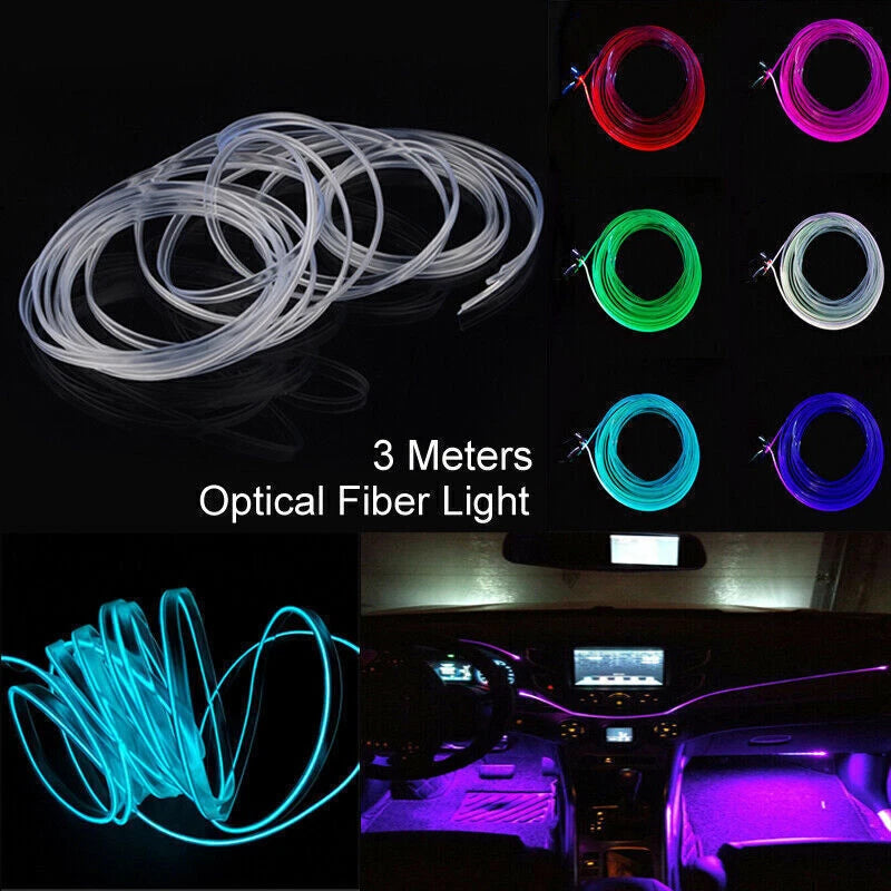 RGB LED Fiber Optic Interior Lamp Strips