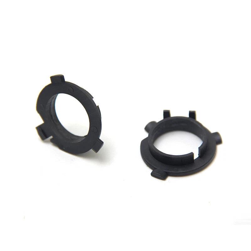2x H7 LED Headlight Bulbs Holder Adapters Retainer For Hyundai Kia K5 Sportage