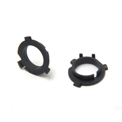 2x H7 LED Headlight Bulbs Holder Adapters Retainer For Hyundai Kia K5 Sportage