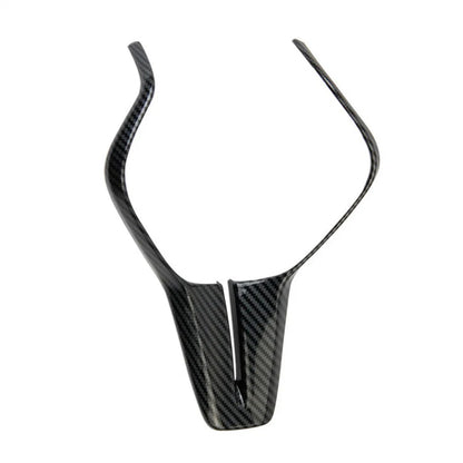 Carbon Fiber Steering Wheel Trim Cover for Infiniti Q50 Q60 QX50 (2018-2022)