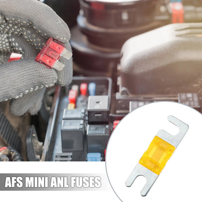 10pcs 150A AFS Mini ANL Fuses Electrical Protection for Car/Truck/Motorcycle