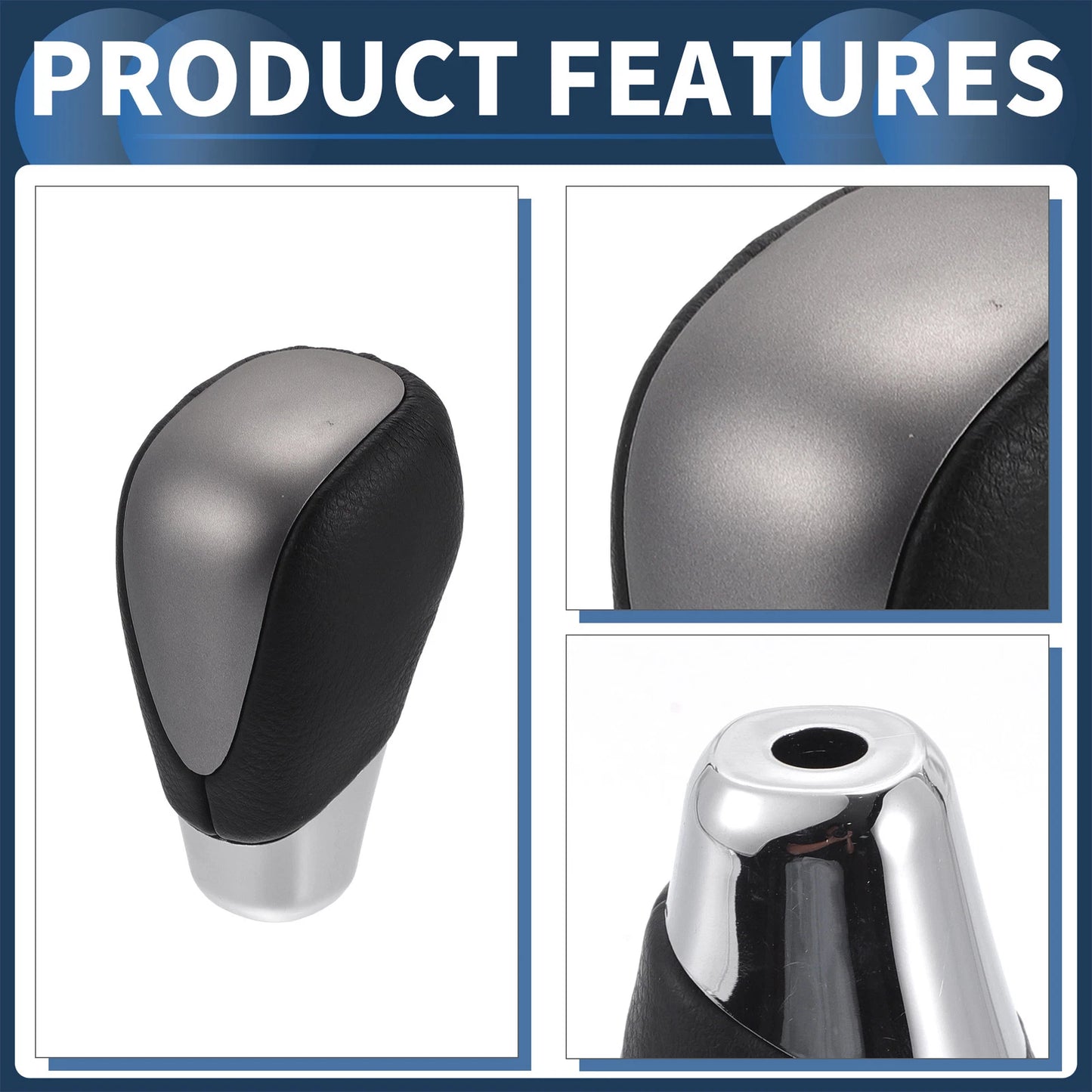 Faux Leather Gear Shifter Knob for Toyota Alphard 200 Series (2002-2018)