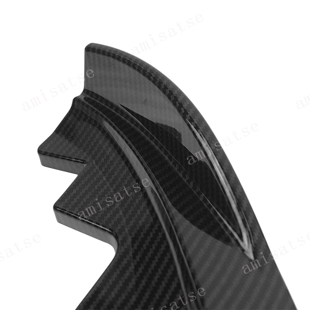 3 x Front Bumper Lip Spoiler Covers for Cadillac ATS (2015-2018)