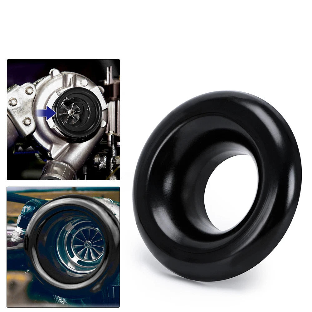 4" Inlet Bellmouth Velocity Stack Adapter for Car Air Intake Turbo Horn
