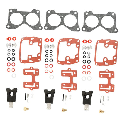 Carburetor Rebuild Kit for Johnson/Evinrude 140-235HP (3 Set)
