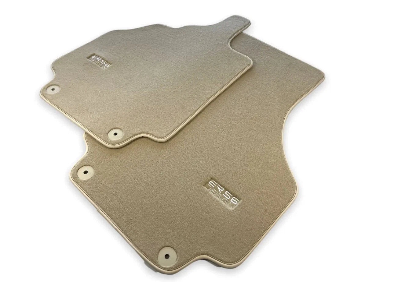 Beige Tailored Floor Mats for AUDI R8 (2007-2013) - Limited Edition Set