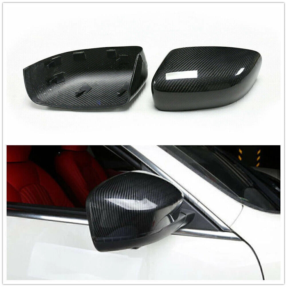 Dry Carbon Fiber Mirror Covers for Maserati Ghibli Quattroporte (2013-2016)