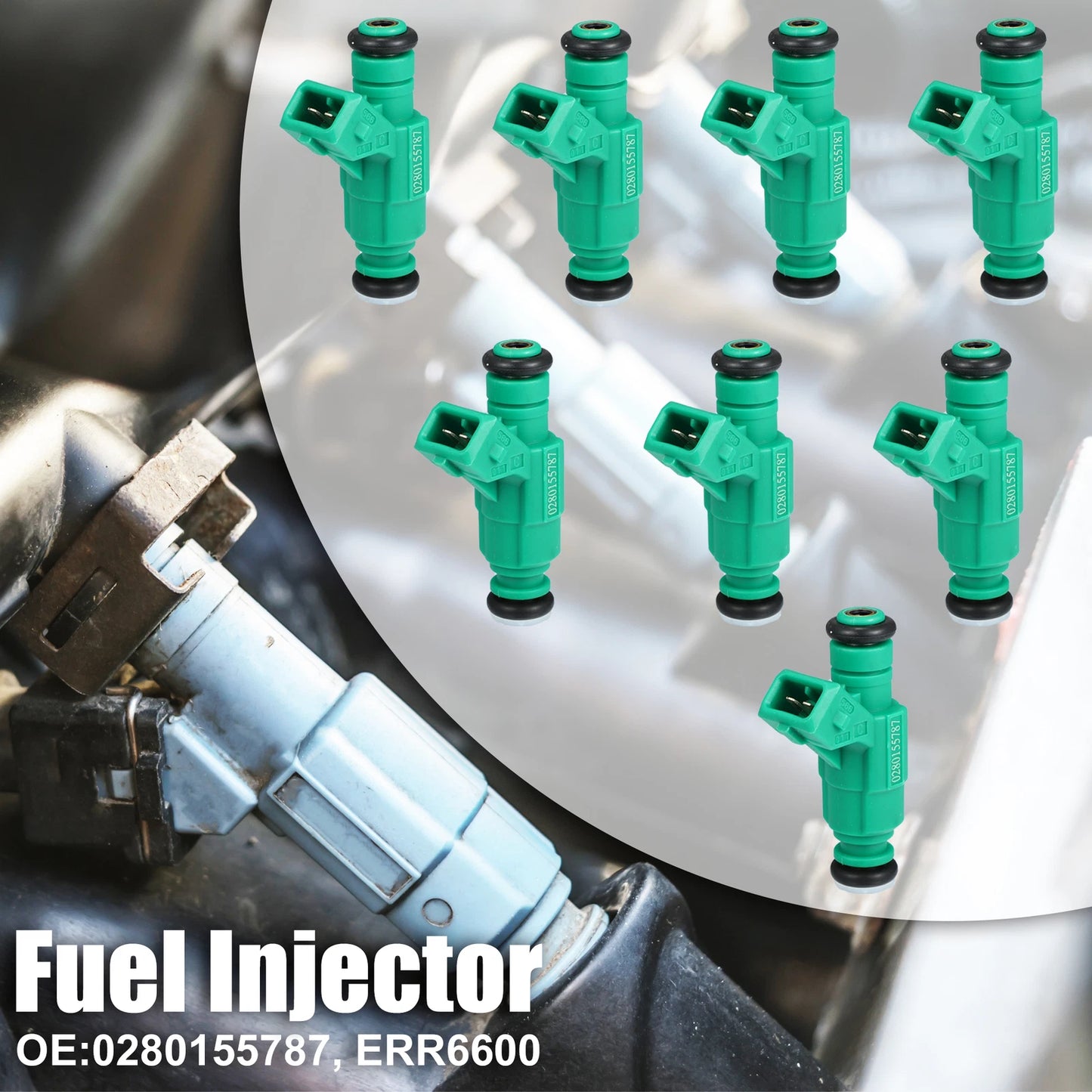 8 Pcs Fuel Injector Nozzle for Land Rover Discovery (1999-2004)