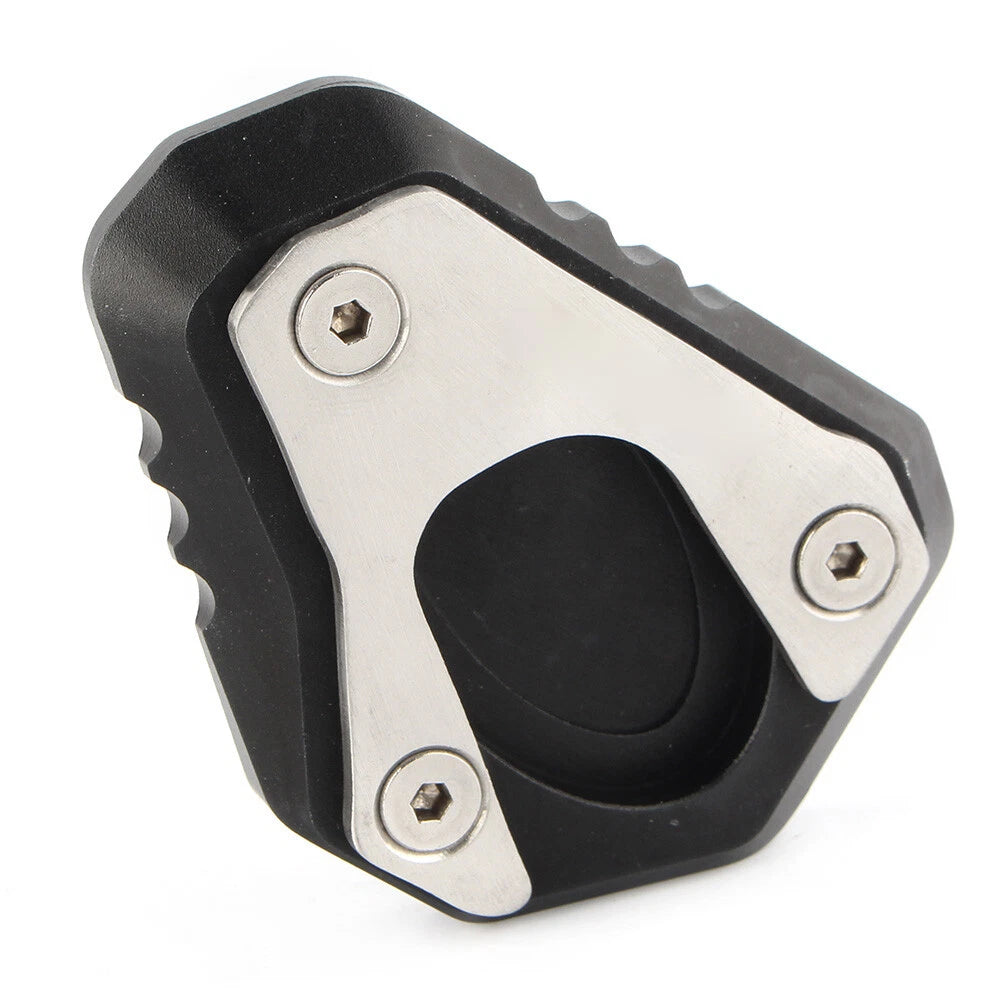 Kickstand Foot Plate Pad for Kawasaki ZX-6R/Ninja (2009-2017) Black