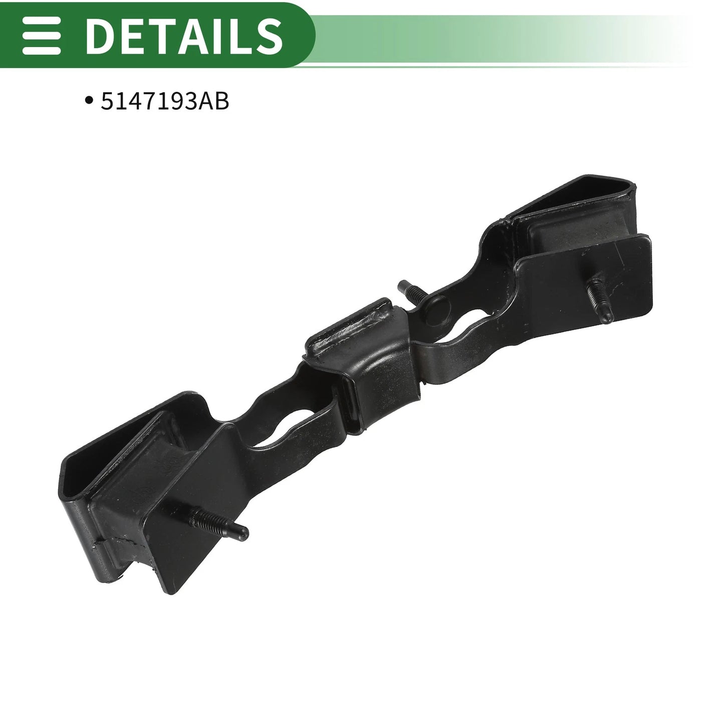 3 x Engine Motor Mounts for Jeep Wrangler 3.6L (2012-2018)