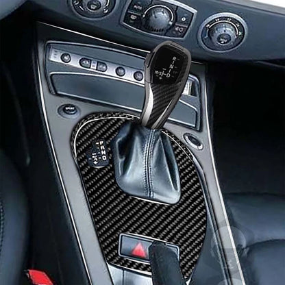 Carbon Fiber Automatic Gear Shift Knob & Console Panel For BMW E85 Z4 2001-2008