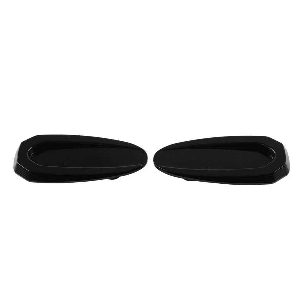 Rearview Mirror Block Off Base Plates Cover for BMW S1000RR (2020-2023)  Black