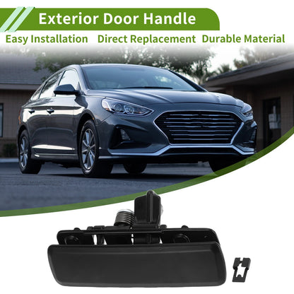 Exterior Door Handle for Chevrolet Astro (1992-2005) Black Front Right