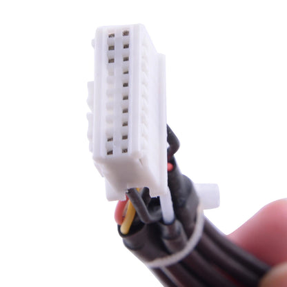 20Pin Car Stereo RCA Output Aux-in Adapter Cable for Universal Car Radio