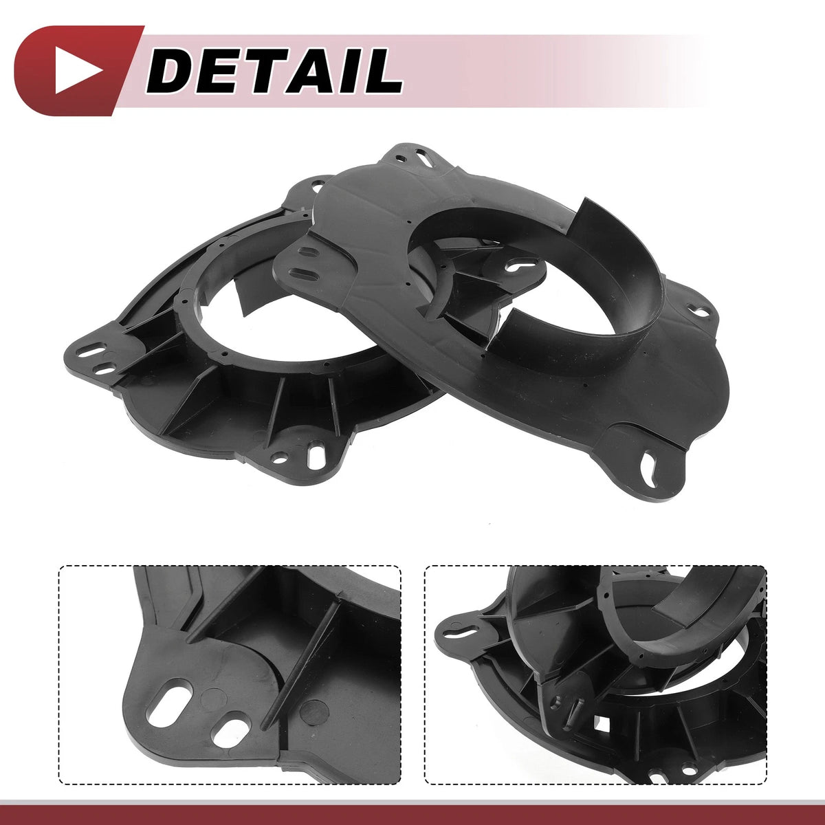 Speaker Spacer Ring Adaptor for Toyota Tacoma 2005-2019 6"x9" 2 x Set