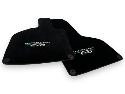 Black Floor Mats for Lamborghini Huracan EVO (2014-2023)