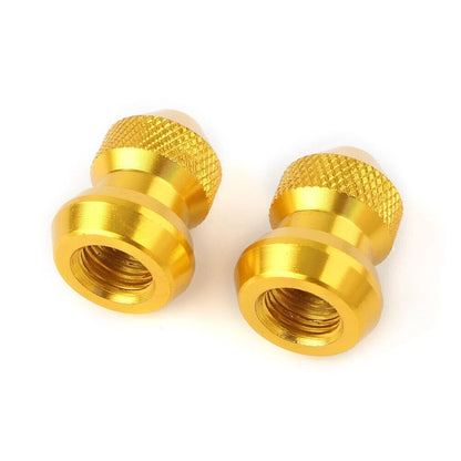 Gold Tire Valve Stems Dust Covers for Car Auto Wheel Accessories