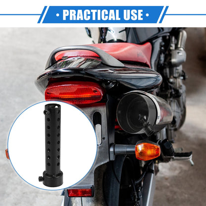 Exhaust Silencer 35mm Muffler Universal Stainless Steel for Motorcycle