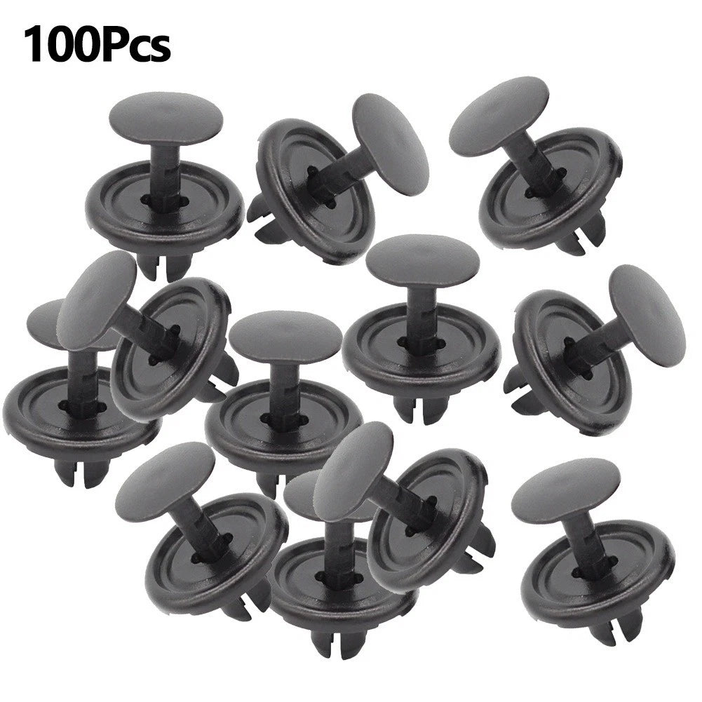 100 Pcs / 20mm x 9mm / Nylon Clip for Toyota