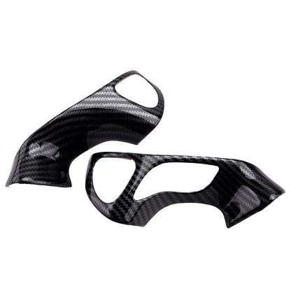 2 x Carbon Fiber Steering Wheel Knob Covers for Nissan Murano (2015-2020)