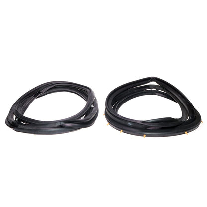 Rear Door Weatherstrip Set for Datsun Nissan Sunny Sentra Sedan 1990-1994