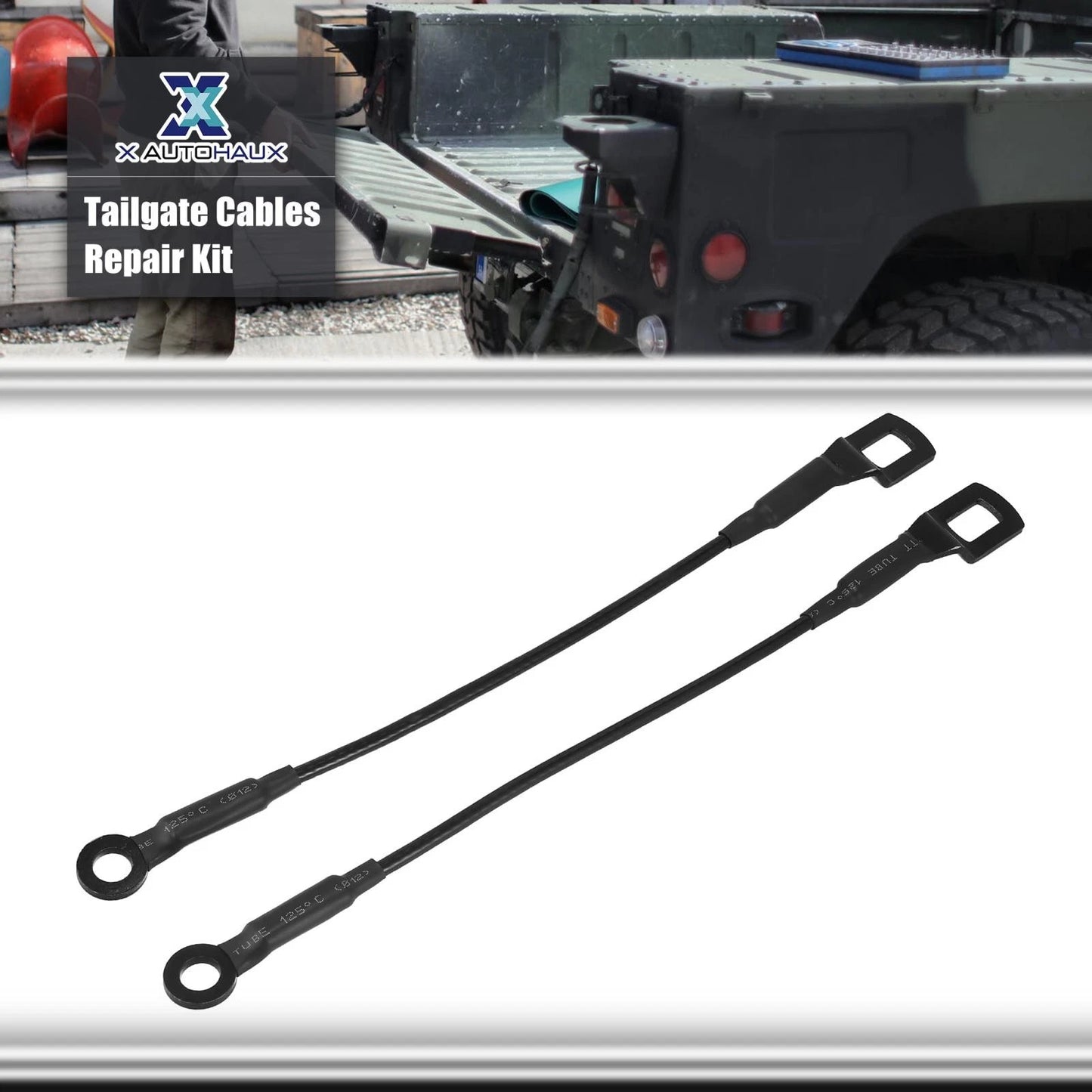 Rear Tailgate Cables for Toyota Tacoma (1995-2004) - 2 x Support Cables