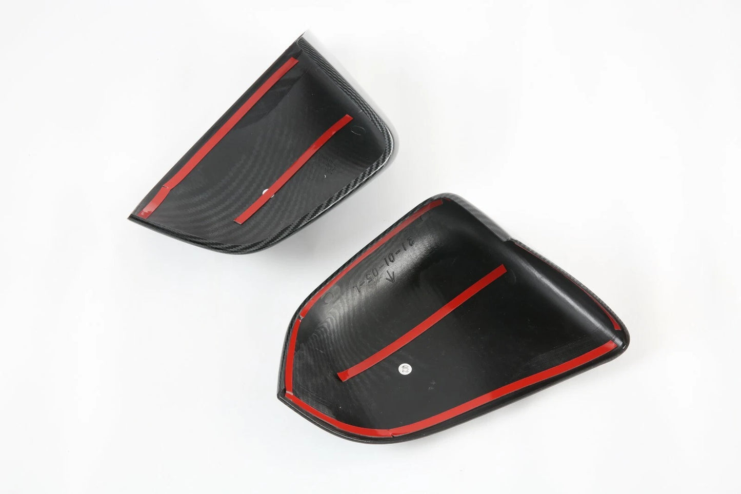Carbon Fiber Side Rearview Mirror Covers for Tesla Model Y (2020-2023)