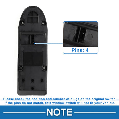 Power Window Switch for BMW 528i 2008-2010 3.0L L6 - Gas (2008-2010)