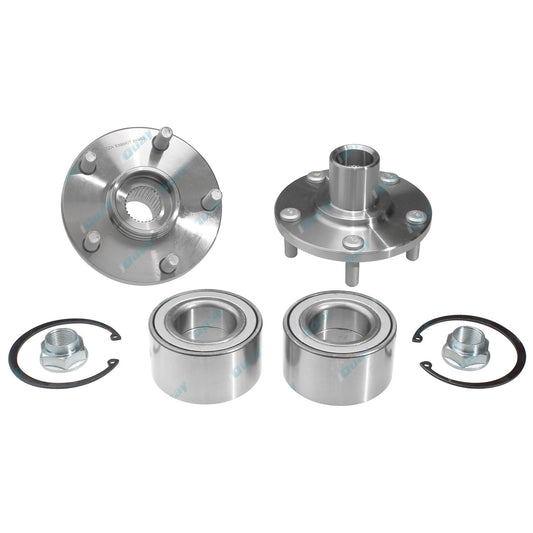 2 x Front Wheel Bearing Hub Kits for Toyota Kluger GSU40R (2007-2014)