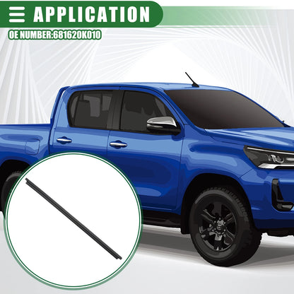 Front Right Door Window Belt Weatherstrip for Toyota Hilux (2005–2014)