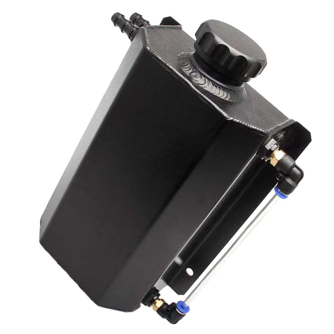 2L Aluminum Alloy Radiator Overflow Reservoir Tank for Car