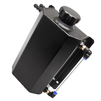 2L Aluminum Alloy Radiator Overflow Reservoir Tank for Car