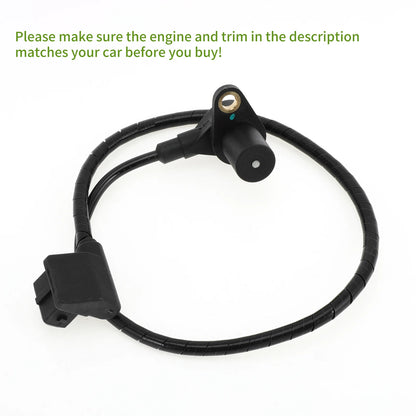 Crankshaft Position Sensor for BMW 735i Base (1988-1992) 1 x Black