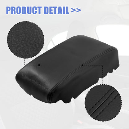 Center Console Lid Armrest Cover for Toyota Camry (2006-2011) Black