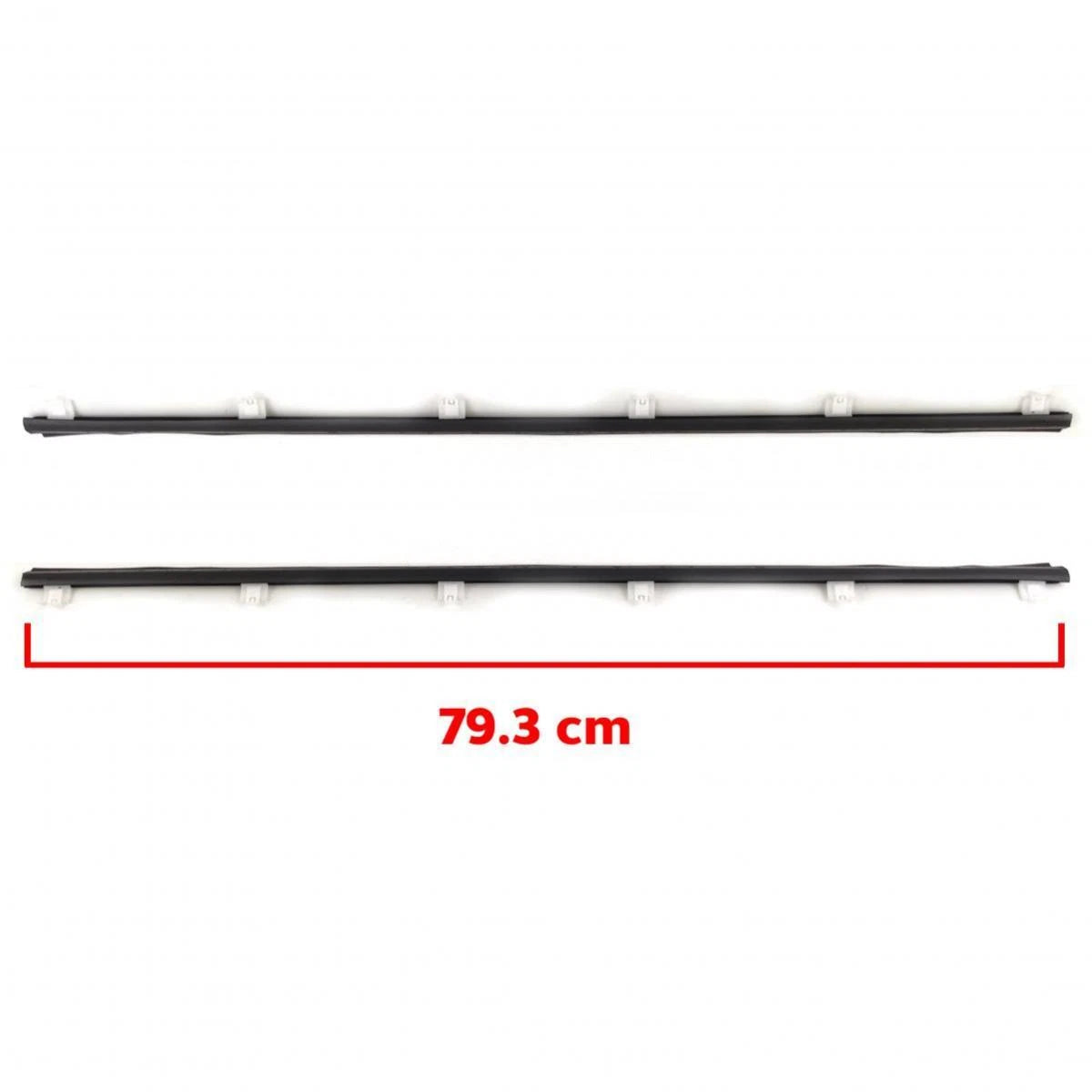 Door Belt Strip Outer Front L+R Fits Toyota Land Cruiser GRJ79 DCB 2012-17 D01