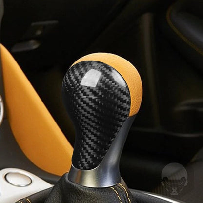 Real Carbon Fiber Gear Shift Knob Cover Trim fit for NISSAN 370z 2009-2018