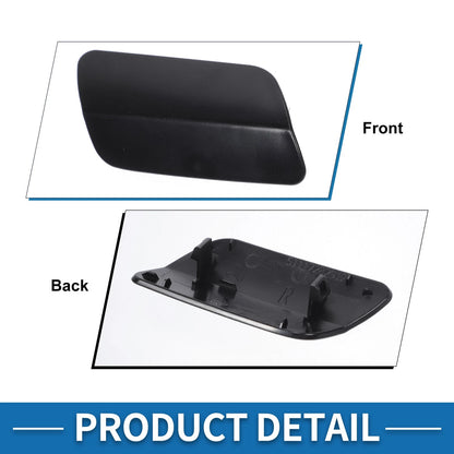 Right Front Bumper Headlight Washer Nozzle Cover Cap for BMW 640i (2012-2015)