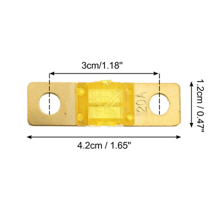 2 x AMI 20A 32V Fuses for Car Truck Motorcycle Boat Audio CD