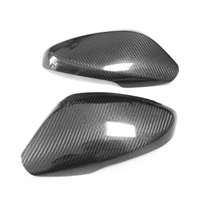 Real Carbon Fiber Add-on Side Mirror Shell Cover for Hyundai Veloster 2011-2017