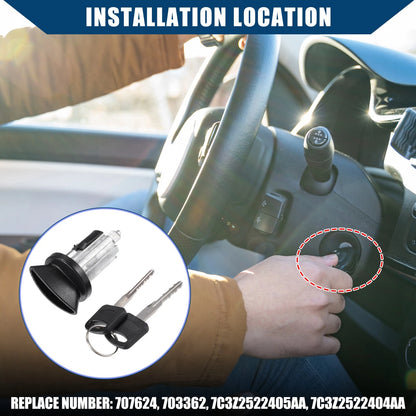 Door Handle Lock Cylinder for Ford F150 F250 (2004-2008)